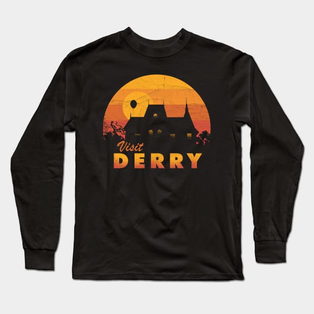 Visit Derry ‎✅ Halloween Long Sleeve T-Shirt by Sachpica